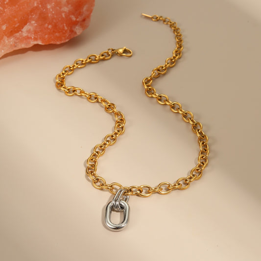 Dual Harmony Chain Necklace