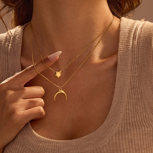 Lunar Glow Necklace Set